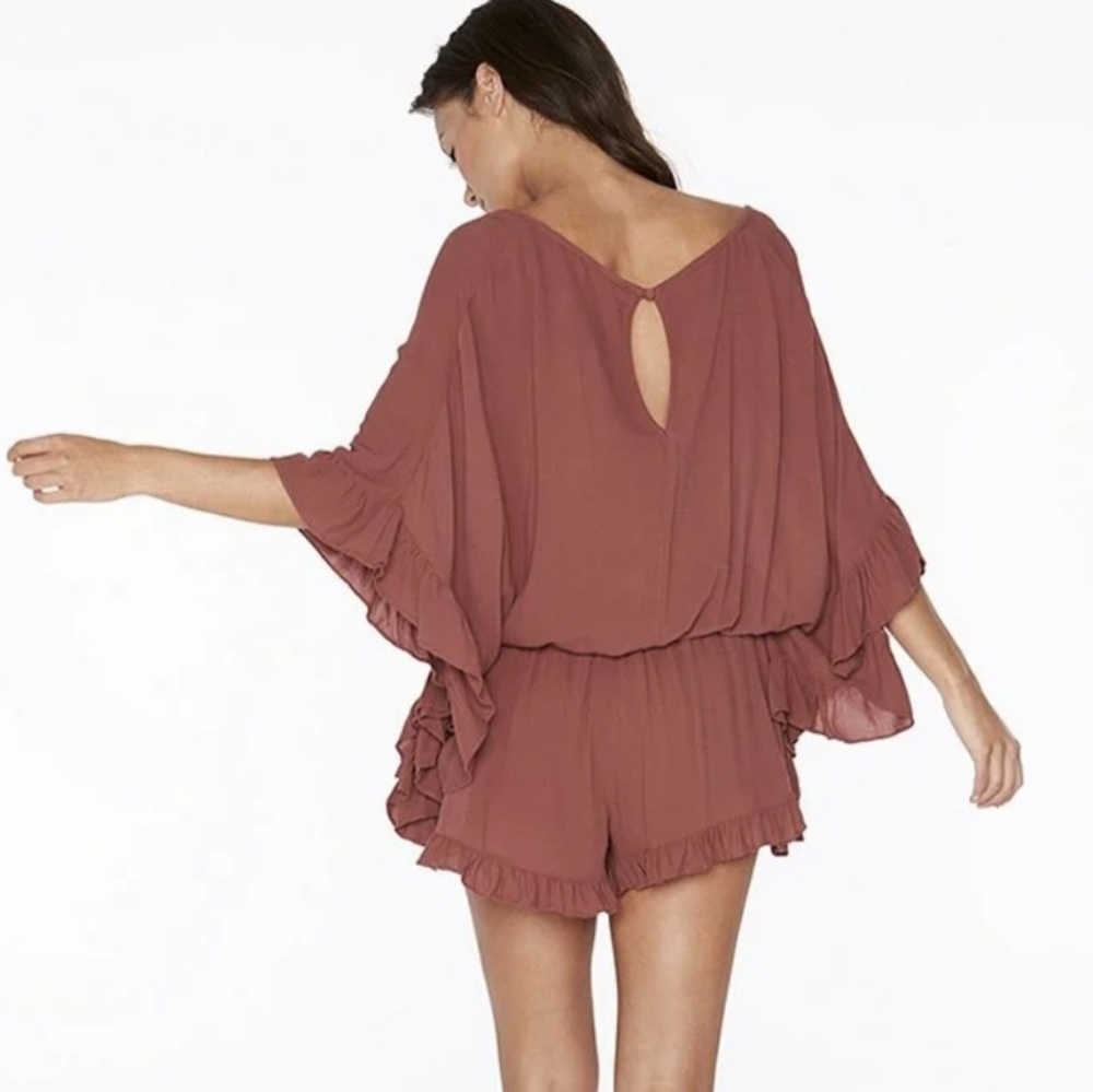 L*Space Emily Romper in Sahara - Picture 4 of 5